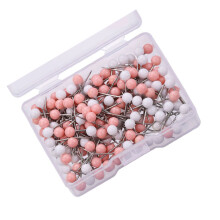 200/700Pcs Multicolored Quilting Pin Long-Mixed pink and white