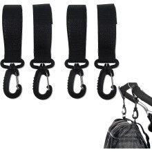4 pcs Stroller Hooks, Stroller Hook, Universal Stroller Hook, Universal Stroller Hooks, Stroller Bag
