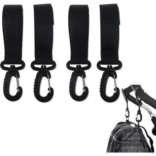 4 pcs Stroller Hooks, Stroller Hook, Universal Stroller Hook, Universal Stroller Hooks, Stroller Bag