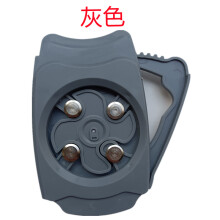 (Gray) Multi-Function Can Opener Bottle Opener, Portable Stainless Steel Beer Opener Can Opener for Outdoor Camping Picnic
