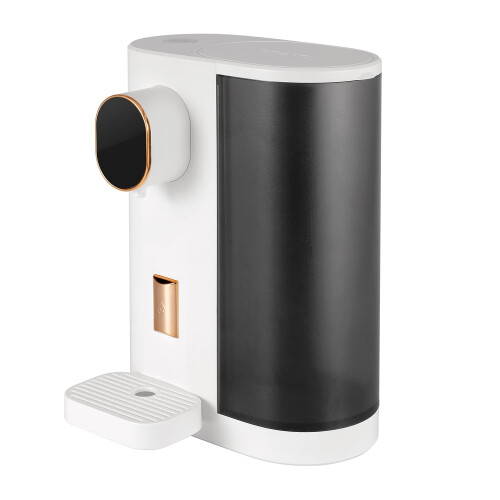 Automatic Mouthwash Dispenser Wall Mounted 600ml Touch Control LED Display with 2 Reusable Cups