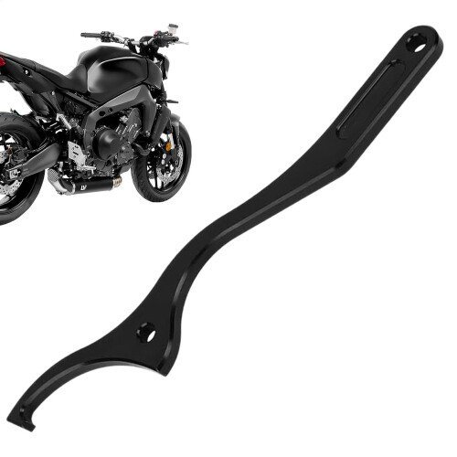 Motorcycle Coilover Wrench Shock Absorber Adjustment Tool with Precision Torque Control Rust Resistant