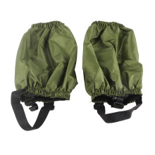 Waterproof Polyester Hiking Leg Gaiters for Camping, Climbing & Fishing, Military Green