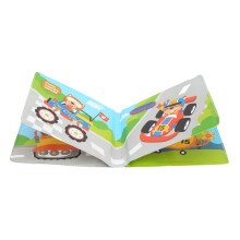Libro da bagno in schiuma EVA sicuro senza BPA 3+ veicolo