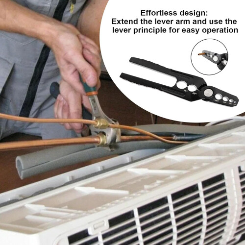Copper Pipe  Tool MultiPurpose Pipe Wrench Refrigerant Pipe  Device With Extended Lever Arm For Aluminium 1