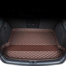 For Dacia Sandero 3/Stepway III Leather Trunk Mats, AntiSlip Waterproof Boot Liners
