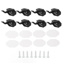Multifunctional Adhesive Hat Organizer, Stylish Invisible Hooks For Wall Mount, Space Saving Solution Self Adhesive Hooks, Adhesive Hat Rack For