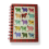 Scottish Highland Cow Tartan Multi Coo A6 Notebook 1
