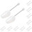 10 Pairs Plastic Shoe Tree Stretcher Shaper for Men (White) 1
