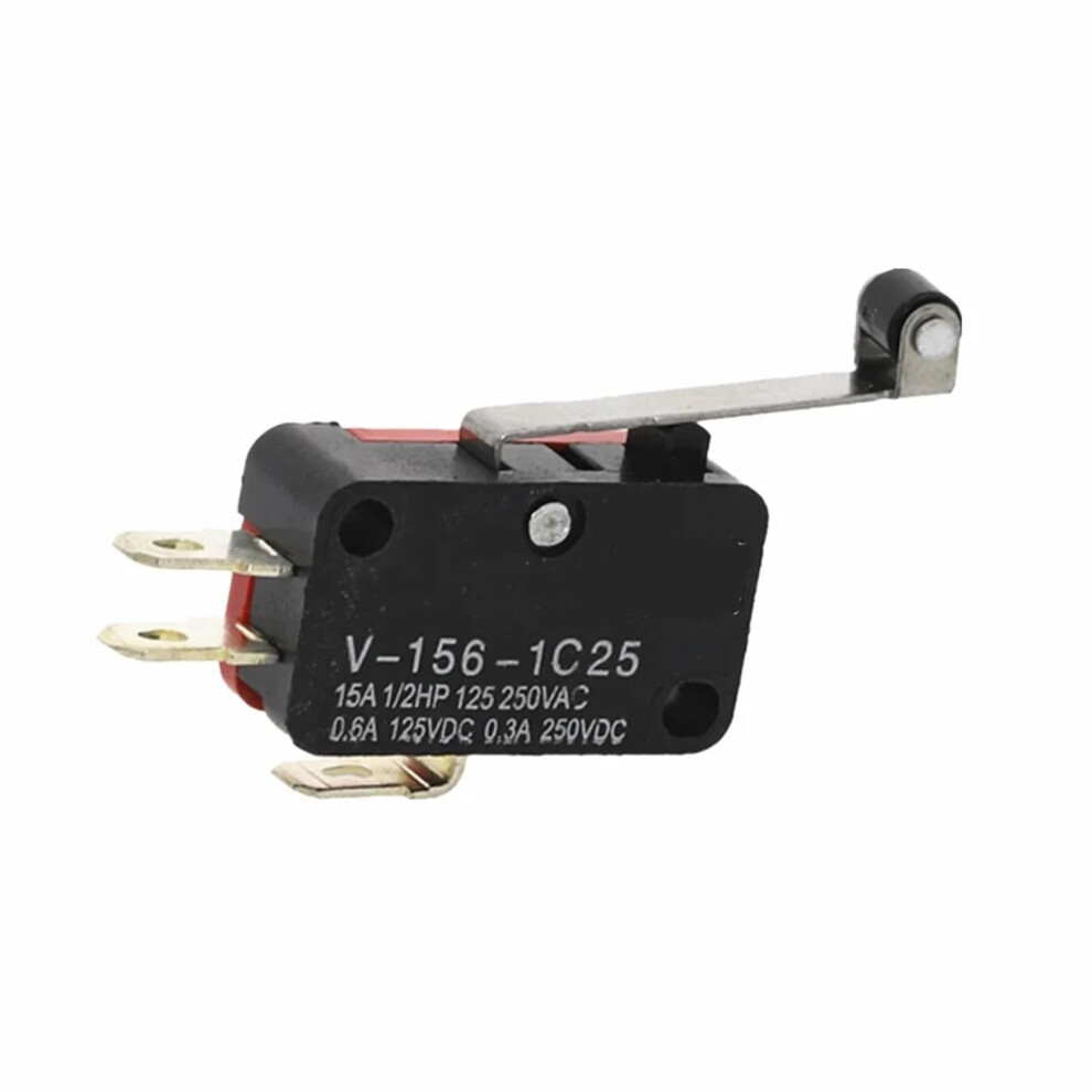 20Pcs Spdt Roller Lever Arm Micro Switch V1561c25 Momentary No/Nc Quick Response 9187378436950
