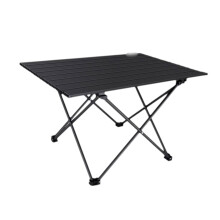 Portable Foldable Carbon Steel Alloy Camping Table Lightweight Picnic Table for Outdoor Adventures Ideal for Camping Hiking BBQs and Picnics