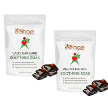 (2box) 1-5packs Vascular care soothing soak pack soothes and repairs veins, dredges meridians