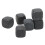 Basalt Whiskey Stones Set with Storage Bag, Reusable Chilling Rocks, 9pcs 4