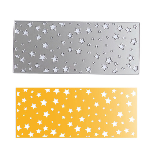 Ster achtergrond stansmessen embossing stencils snijdt stencils