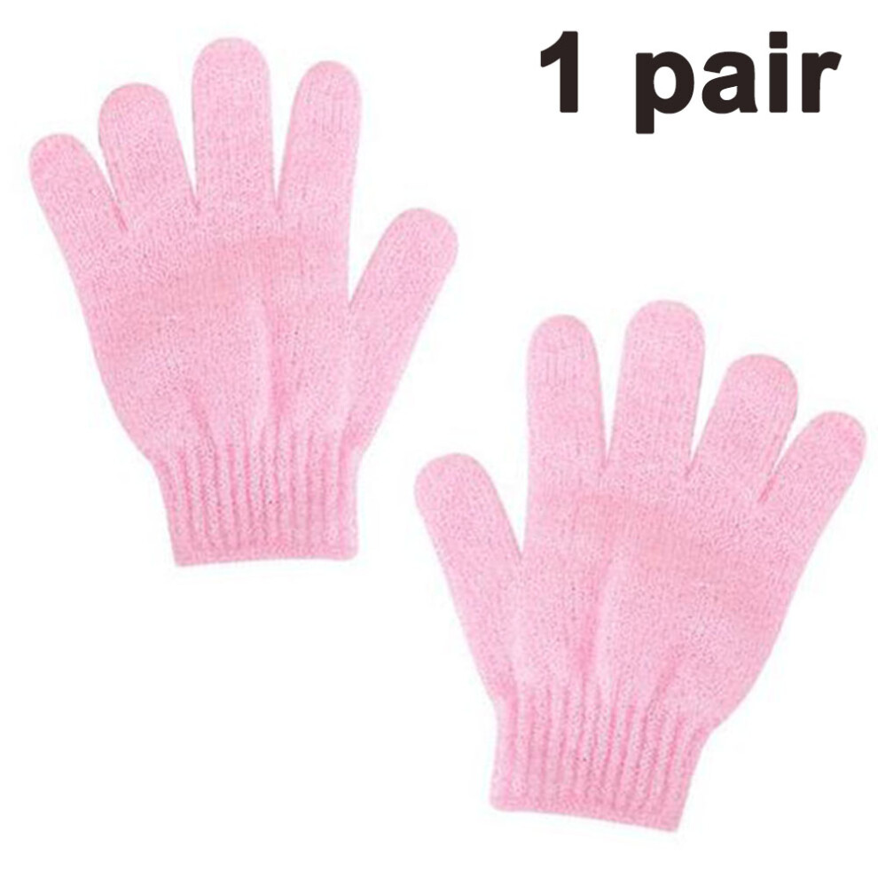 Gentle Yet Effective Exfoliation: Exfoliating Gloves, Breathable And Antibacterial, Heavy-Textured For Deep Cleansing, Promotes Blood Circulation, At