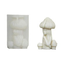 Menschlicher Körper Kerzenformen Rosenpilz Körper Silikonform-3