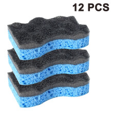 Esponjas de limpeza de celulose com design ergonômico e confortável, indicador de substituição para manutenção oportuna, ideais para festas de