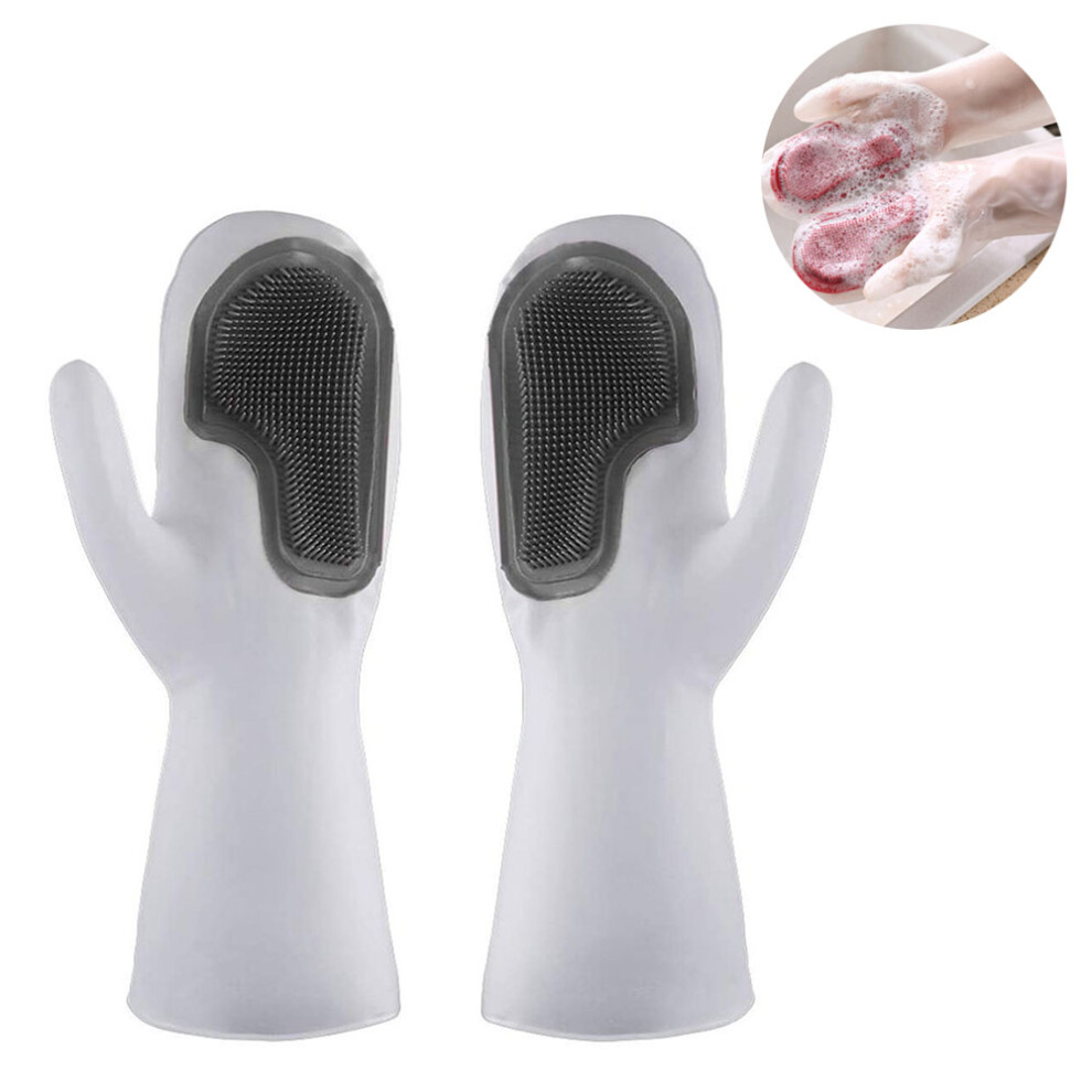 Reusable Massage Gloves, Heat Resistant Cleaning Gloves, Soft Bristles, For Pet Grooming And Household Cleaning, Lifetime Warranty For Nightclubs