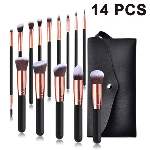 Makeup Tool Revolution: Επαγγελματικό σετ πινέλων μακιγιάζ, συνθετικές ίνες, στερέωση