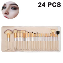 Professionelles Make-up-Pinselset, 12-teilig, mit veganen, tierversuchsfreien Synthetikborsten, für empfindliche Haut, inklusive Kosmetiktasche für