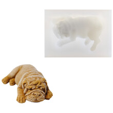 Fondant-Silikonformen, hundeförmige Silikonformen für-7