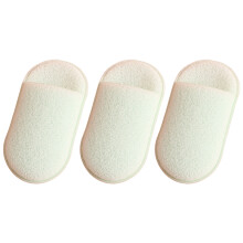 Esponja de limpeza facial esfoliante reutilizável, esponja de banho em formato de luva com textura macia e confortável para limpeza profunda da