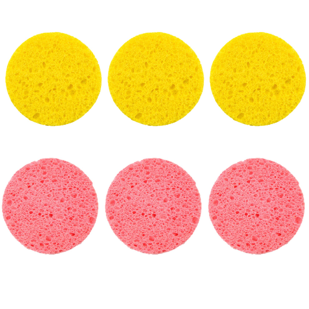 Portable Facial Sponges, Non-Irritating To Sensitive Skin, Perfect For Daily Cleansing And Deep Pore Cleansing, Reusable, Exfoliating, For Women,