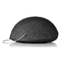 Esponja Konjac, Carvão de Bambu, Konjac Natural, Esponja de Limpeza Vegana para Todos os Tipos de Pele, Ideal para Festas de Halloween, Baladas e