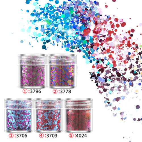 Κιτ Glitter Glamour, Εύκολη εφαρμογή με Balm ή Gel, Φυσικά ασφαλή συστατικά για ευαίσθητο 1