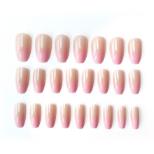 Faux ongles chics à coller, une manucure express à la maison avec 24 faux ongles brillants, faciles à appliquer et à retirer, adaptés à de