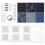 Stickgarn-Nadel-Stickmuster-Transferpapier-Set zum-Kombination B 1