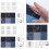 Stickgarn-Nadel-Stickmuster-Transferpapier-Set zum-Kombination B 3