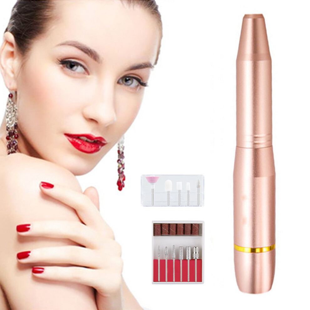 Nail Art Tools Kit Professional Nail File Multifunctional Electric Nail Drill For Salon And Home Use For Halloween Parties For Nightclubs
