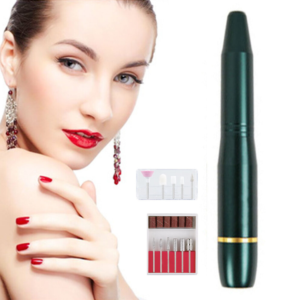 Nail Art Tools Kit Professional Nail File Multifunctional Electric Nail Drill For Salon And Home Use For Halloween Parties For Nightclubs