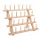 Beech Wood Wax Thread Holder 4 Rows Durable DIY Storage Rack 6