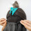 Κλιπς extensions μαλλιών για DIY, κλιπς σε σχήμα U με ελαστικό κλείσιμο, κομψά και 3