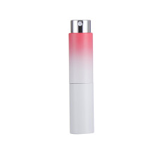 Draagbare parfumverstuiver, ideaal als cadeau. Uniek ontwerp zonder dop: een leeg mini-eau de cologne-sprayflesje met kleurverloop voor een