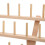 Beech Wood Wax Thread Holder 4 Rows Durable DIY Storage Rack 3