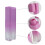 Διαφανή σωληνάρια Lipgloss, φορητά δοχεία καλλυντικών με οικολογικό υλικό PP, 3