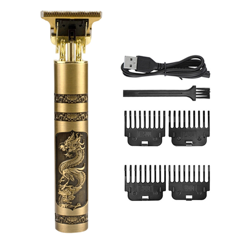 Rechargeable Beard Trimmer For Men, Zero Gapped Trimmer With USB Charging Support And Fast Drainage Design, Cordless Electric Hair Trimmer For Facial