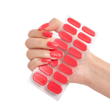 Bandes de gel pour ongles enveloppantes, décoration d'ongles imperméable avec technologie auto-adhésive, gel semi-polymérisé pour une