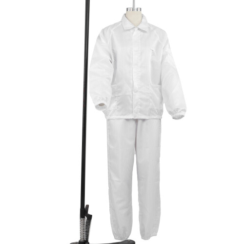 Protection Overall Anti Static Polyester White XXL for Workshop 1
