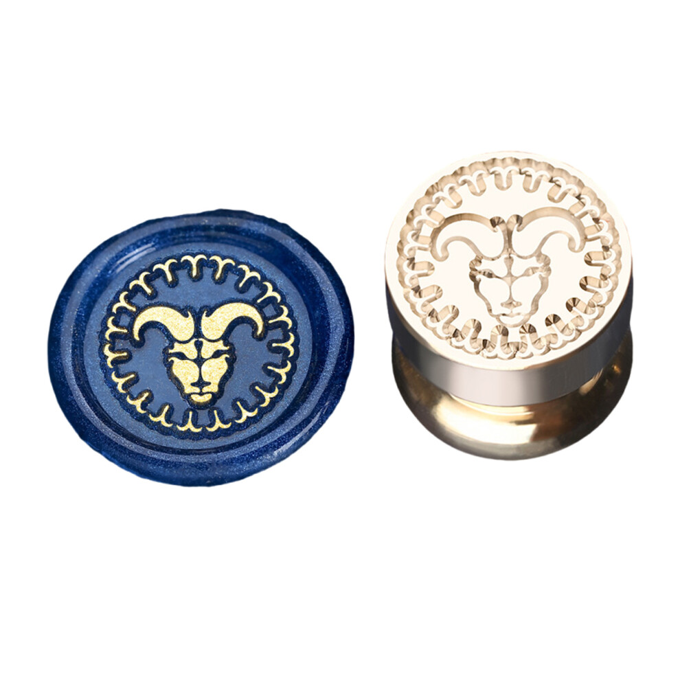 Brasses Sealing Stamp Wax Seal Stamp Head Replacements- Taurus