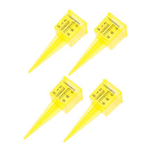Rain Measure Gauge 4Pack Garden HeavyDuty Outdoor Rain Gauges, Accurate Rain Gauge for Farming