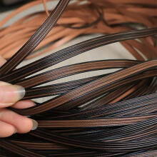 Rattan Furniture Fastening Set, Synthetic Rattan Weaving Material, Wicker Kit, 500g PE Rattan, for Patio Furniture, Sofa, Garden Basket Weaving