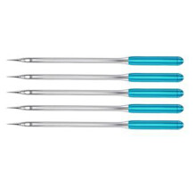 5Pcs Domestic Sewing Machine Needle for Stretch Fabric-Blue