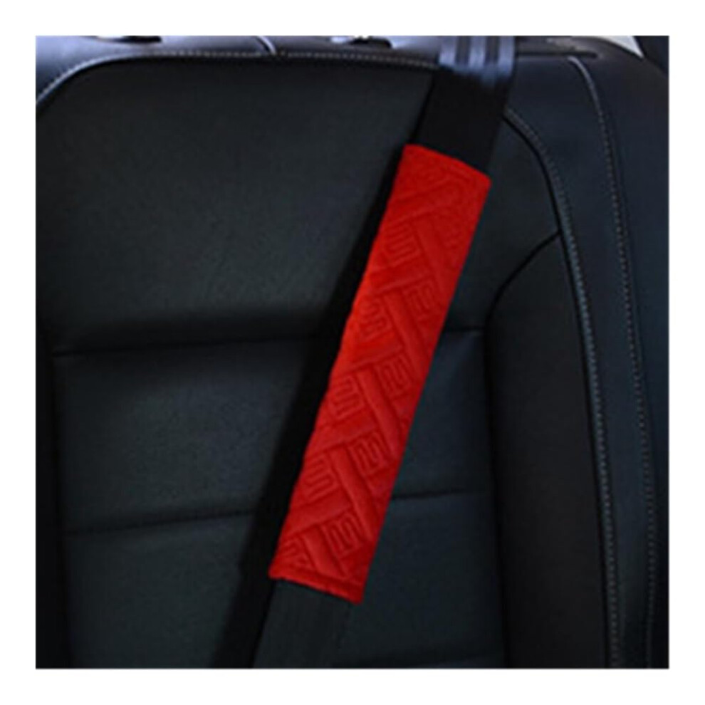 Car Seat Belt Cover 2Pack Soft Plush Shoulder Pads Safety Belt Protector Seatbelt Strap Cover Color E 9199774097499