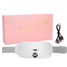 Portable Cordless Heating Pad, Fast Heating Electric Back Belt with Adjustable Heat Levels and Massage Modes, Ergonomic Design Soft Comfortable