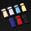 Windproof Lighter Metal Dual Jet Blue Flame USB Rechargeable 3