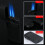 Windproof Lighter Metal Dual Jet Blue Flame USB Rechargeable 2